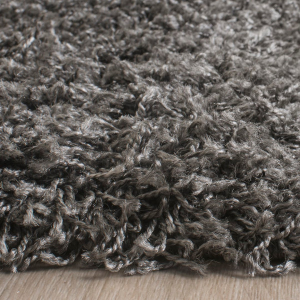 Safavieh Laguna Shag 303 Power Loomed Rug Dark Grey 2' x 3'