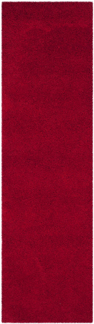 Safavieh Laguna Plush Red Shag Rug With 2" Pile — Luxurious Handcrafted Texture, Durable Power‑Loomed Comfort 2'-0" x 3'-0" SGL303H-2