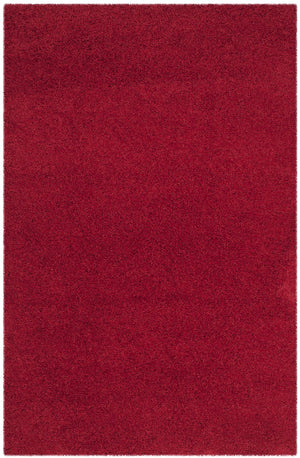 Safavieh Laguna Plush Red Shag Rug With 2" Pile — Luxurious Handcrafted Texture, Durable Power‑Loomed Comfort 2'-0" x 3'-0" SGL303H-2