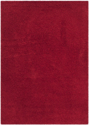 Safavieh Laguna Plush Red Shag Rug With 2" Pile — Luxurious Handcrafted Texture, Durable Power‑Loomed Comfort 2'-0" x 3'-0" SGL303H-2