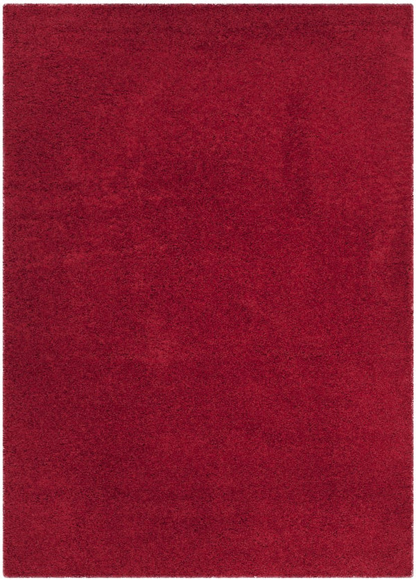 Safavieh Laguna Plush Red Shag Rug With 2" Pile — Luxurious Handcrafted Texture, Durable Power‑Loomed Comfort 2'-0" x 3'-0" SGL303H-2