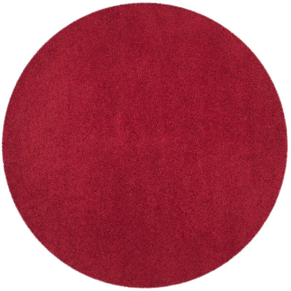 Safavieh Laguna Plush Red Shag Rug With 2" Pile — Luxurious Handcrafted Texture, Durable Power‑Loomed Comfort 2'-0" x 3'-0" SGL303H-2