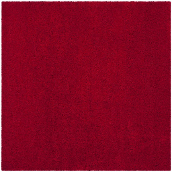 Safavieh Laguna Shag Area Rug – Luxurious Touch For Your Space, Exquisite Turkish Craftsmanship & Comfort Red Polypropylene Pile Sgl303h-5r