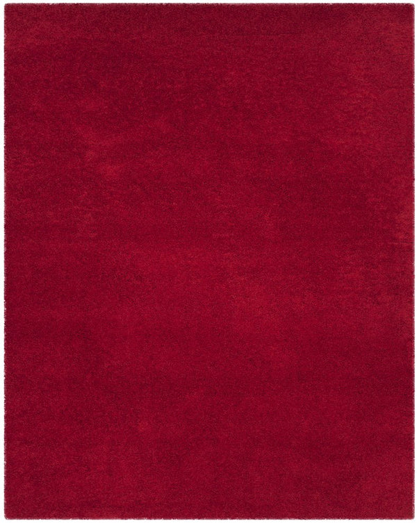 Safavieh Laguna Shag Area Rug – Luxurious Touch For Your Space, Exquisite Turkish Craftsmanship & Comfort Red Polypropylene Pile Sgl303h-5r