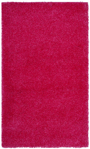 Safavieh Laguna Plush Shag Runner 2'3" X10' Fuchsia Flokati – 2" Pile, Power-Loomed Turkey, Stain-Resistant Comfort SGL303J-210
