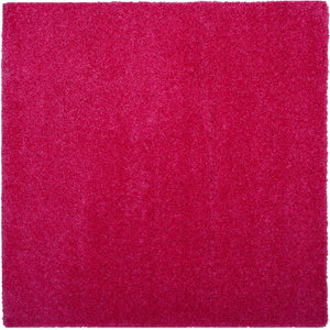 Safavieh Laguna Plush Shag Runner 2'3" X10' Fuchsia Flokati – 2" Pile, Power-Loomed Turkey, Stain-Resistant Comfort SGL303J-210