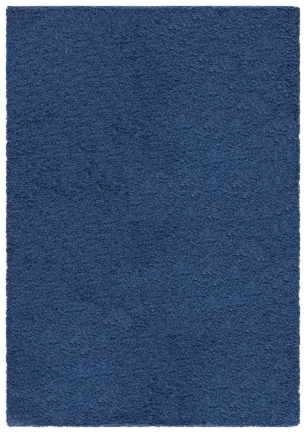 Safavieh Laguna Plush Blue Shag Rug Square — 2" Pile Deep Flokati Texture, Power-Loomed Turkish Durability 4'-0" x 4'-0" SGL303K-4SQ