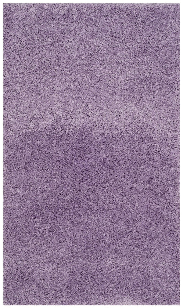 Safavieh Laguna Shag Area Rug – Luxurious Touch For Your Space, Exquisite Turkish Craftsmanship & Comfort Lilac Polypropylene Pile Sgl303n-5sq