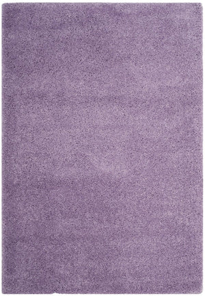 Safavieh Laguna Shag Area Rug – Luxurious Touch For Your Space, Exquisite Turkish Craftsmanship & Comfort Lilac Polypropylene Pile Sgl303n-5sq
