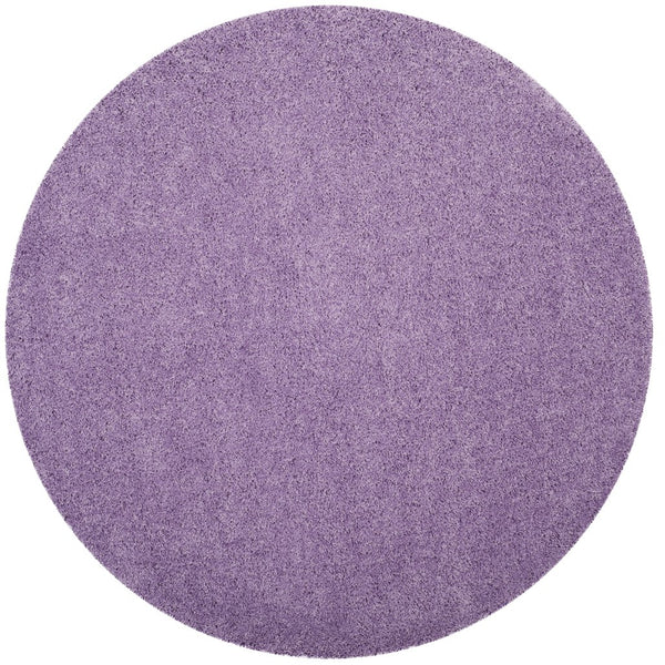 Safavieh Laguna Shag Area Rug – Luxurious Touch For Your Space, Exquisite Turkish Craftsmanship & Comfort Lilac Polypropylene Pile Sgl303n-5sq