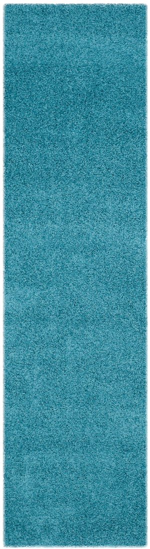 Safavieh Laguna Shag 303 Power Loomed Rug Turquoise 2' x 3'