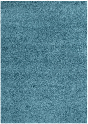 Safavieh Laguna Plush Shag Runner 2X10 Turquoise — Deep 2" Pile, Turkish Power-Loomed, Durable Easy-Care Elegance SGL303T-210