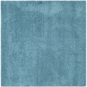 Safavieh Laguna Plush Shag Runner 2X10 Turquoise — Deep 2" Pile, Turkish Power-Loomed, Durable Easy-Care Elegance SGL303T-210
