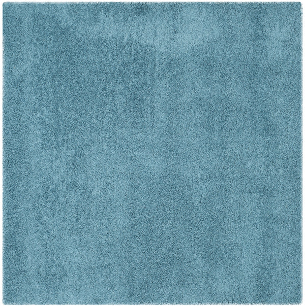 Safavieh Laguna Plush Shag Runner 2X10 Turquoise — Deep 2" Pile, Turkish Power-Loomed, Durable Easy-Care Elegance SGL303T-210