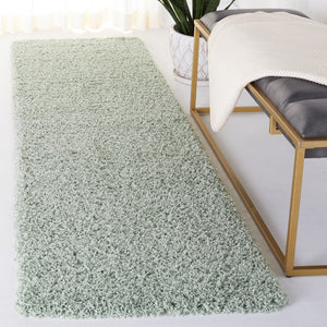 Safavieh Laguna Shag 303 Power Loomed Rug Light Sage 8' x 8' Square