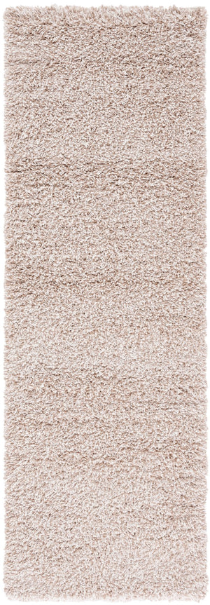 Safavieh Sgn725 Plush Round Shag Rug – Luxurious Flokati-Style Pile, Cozy Neutral Tones For Living Spaces 4'-0" x 4'-0" BEIGE SGN725-1313-4R