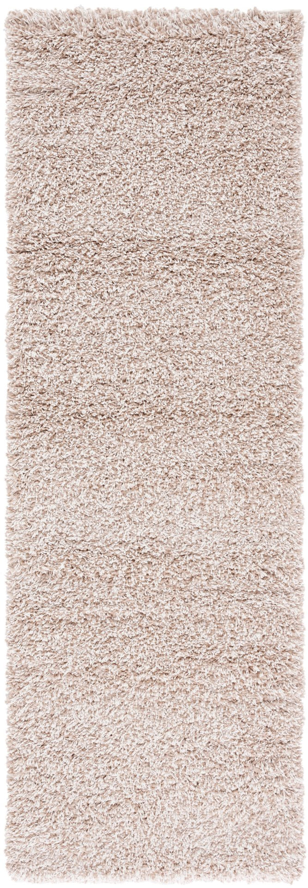 Safavieh Sgn725 Luxurious Beige Shag Runner — Flokati-Inspired Deep Pile, Power-Loomed Turkish Craftsmanship 2'-3" x 13'-0" SGN725-1313-213