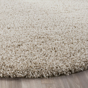 Safavieh Sgn725 Luxurious Beige Shag Runner — Flokati-Inspired Deep Pile, Power-Loomed Turkish Craftsmanship 2'-3" x 13'-0" SGN725-1313-213