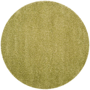Safavieh Sgn725 Luxurious Beige Shag Runner — Flokati-Inspired Deep Pile, Power-Loomed Turkish Craftsmanship 2'-3" x 9'-0" GREEN SGN725-5252-29