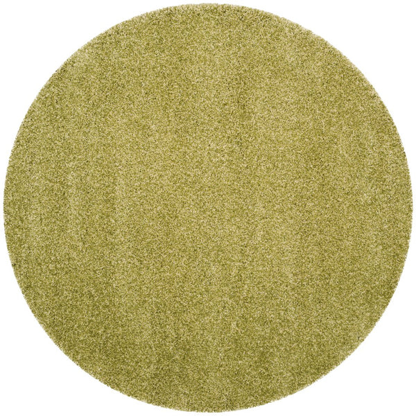 Safavieh Sgn725 Luxurious Beige Shag Runner — Flokati-Inspired Deep Pile, Power-Loomed Turkish Craftsmanship 2'-3" x 9'-0" GREEN SGN725-5252-29