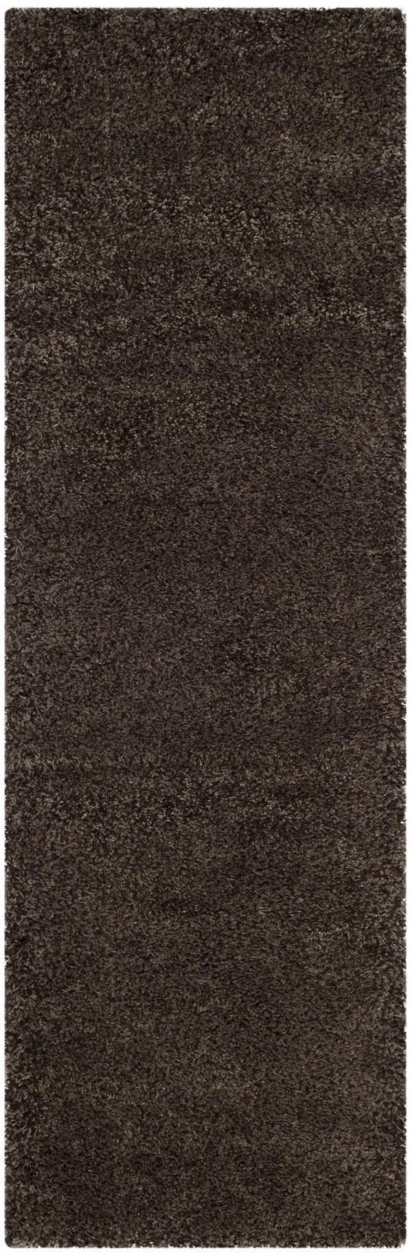 Safavieh Sgn725 Plush Santa Monica Shag Rug — Flokati-Inspired Texture, Durable Power-Loomed Comfort For Home Decor 4'-0" x 4'-0" MUSHROOM SGN725-8181-4SQ