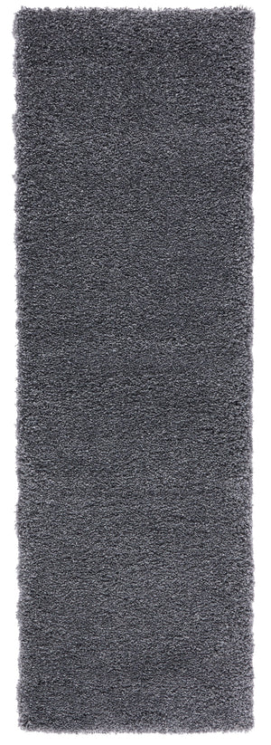 Safavieh Sgn725 Plush Round Shag Rug – Luxurious Flokati-Style Pile, Cozy Neutral Tones For Living Spaces 4'-0" x 4'-0" DARK GREY SGN725-8484-4R