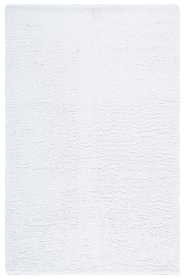 Safavieh Tokyo Plush Ivory Shag Rug With Deep Pile, Washable Polyester, Slip-Resistant Backing For Cozy Elegance 3'-0" x 5'-0" SGT100A-3
