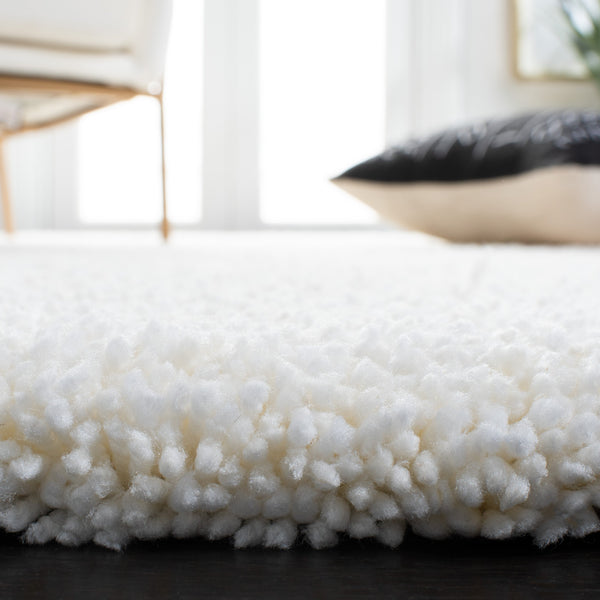 Safavieh Ultimate Ivory Shag Rug — Hand-Tufted Flokati-Style Plush Polyester Pile For Cozy Luxe Rooms 6'-0" x 9'-0" SGU211B-6