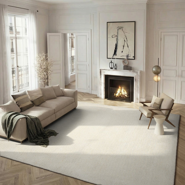 Safavieh Ultimate Hand-Tufted Ivory Shag Rug – Plush Flokati-Style Pile, Durable Polyester, Cozy Oversized Comfort 9'-0" x 12'-0" SGU211B-9