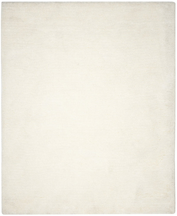 Safavieh Ultimate Ivory Shag Rug — Hand-Tufted Flokati-Style Plush Polyester Pile For Cozy Luxe Rooms 6'-0" x 9'-0" SGU211B-6