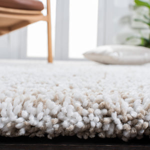 Safavieh Ultimate Hand-Tufted Shag Rug 6X9 Sand Ivory Flokati-Style Plush 1.5" Pile Cozy Luxury Rugs 6'-0" x 9'-0" SGU211C-6