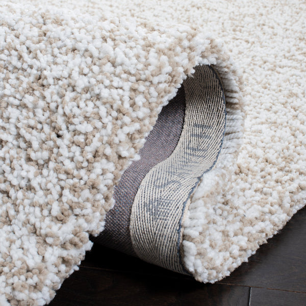 Safavieh Ultimate Hand-Tufted Shag Rug 6X9 Sand Ivory Flokati-Style Plush 1.5" Pile Cozy Luxury Rugs 6'-0" x 9'-0" SGU211C-6