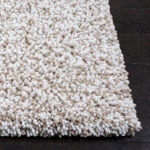 Safavieh Ultimate Hand-Tufted Shag Rug 6X9 Sand Ivory Flokati-Style Plush 1.5" Pile Cozy Luxury Rugs 6'-0" x 9'-0" SGU211C-6