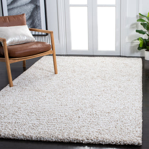 Safavieh Ultimate Hand-Tufted Shag Rug 6X9 Sand Ivory Flokati-Style Plush 1.5" Pile Cozy Luxury Rugs 6'-0" x 9'-0" SGU211C-6