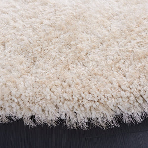 Safavieh Luxe Hand Tufted Round Shag Rug Deep Polyester Pile Soft Bedroom Accent SGX160B-3R
