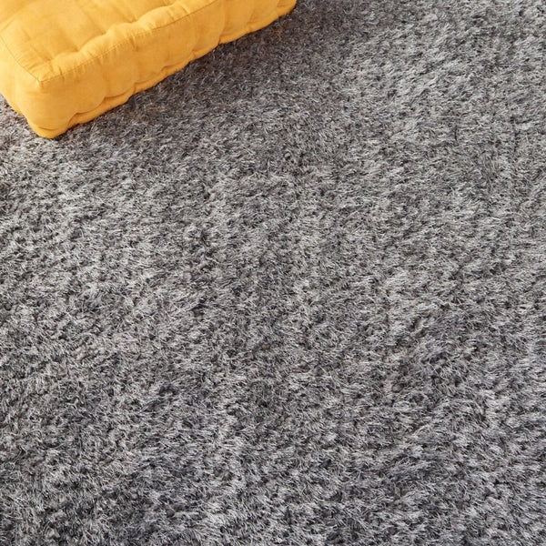 Safavieh Luxe Hand Tufted Shag Area Rug Deep Pile Polyester Flokati Style for Living Room SGX160C-8SQ