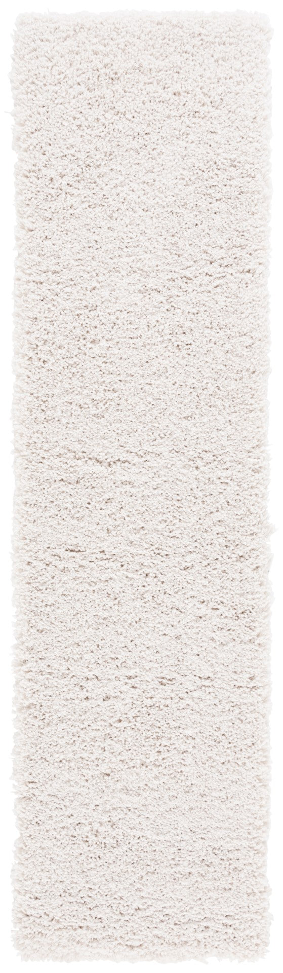 Safavieh Luxe Shag 800 Hand Tufted/ Hooked Shag Rug White 2' x 3'