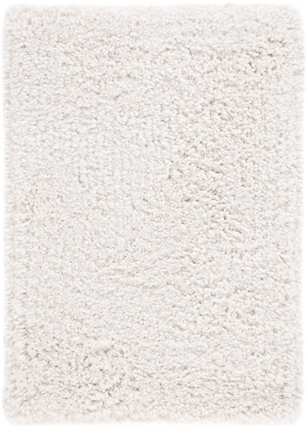 Safavieh Luxe Shag 800 Hand Tufted/ Hooked Shag Rug White 2' x 3'
