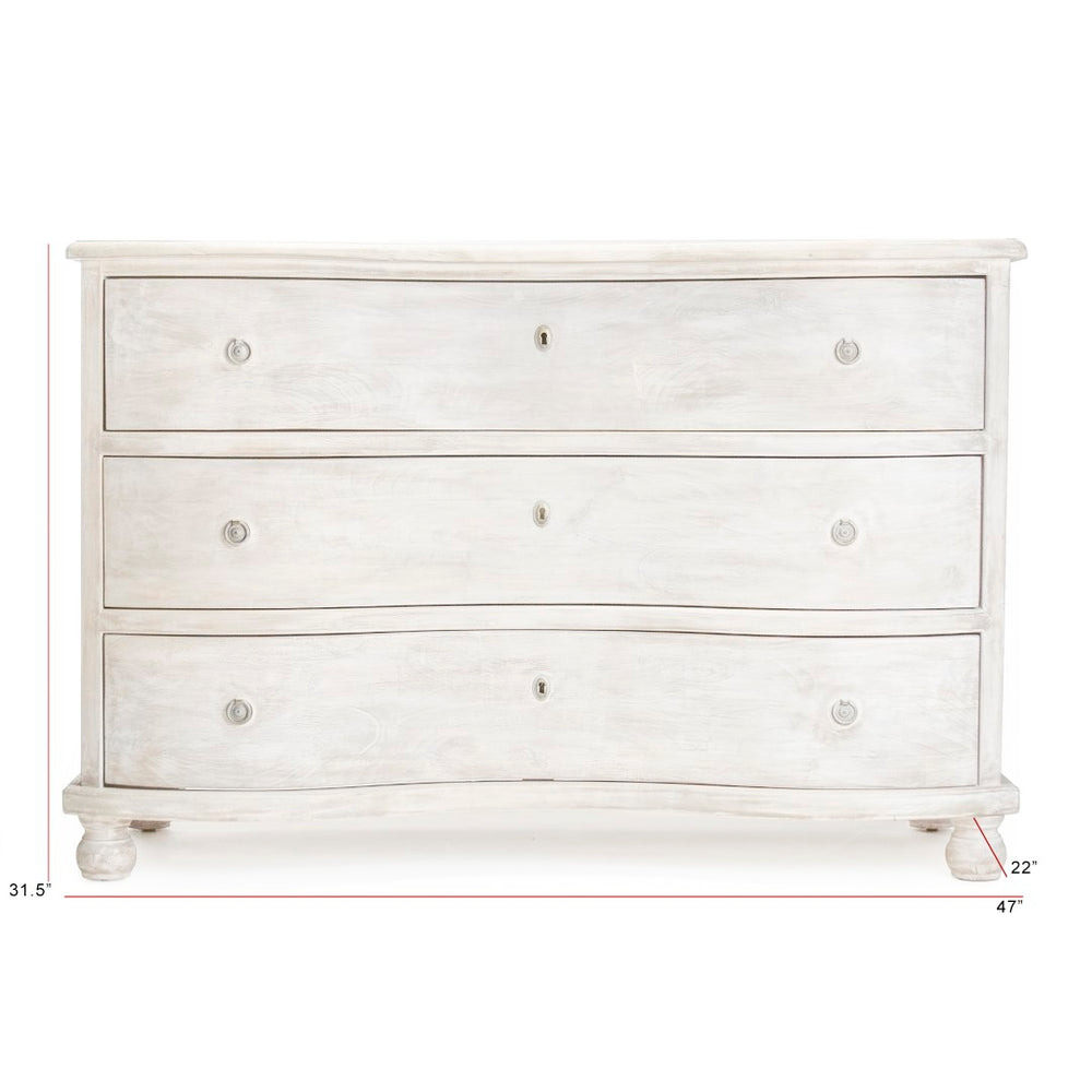 Chloe Chest Grey Wash SH0709-12-02 Zentique