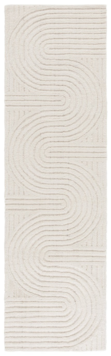 Safavieh Southampton Hand Tufted Wool Runner Rug with Organic Wave Pattern for Hallways SHA301A-210