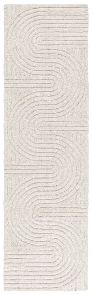 Safavieh Southampton Contemporary Area Rug – Luxurious Hand-tufted Design For Modern Elegance & Comfort Ivory 55% Wool,45% Polyester Sha301a-4