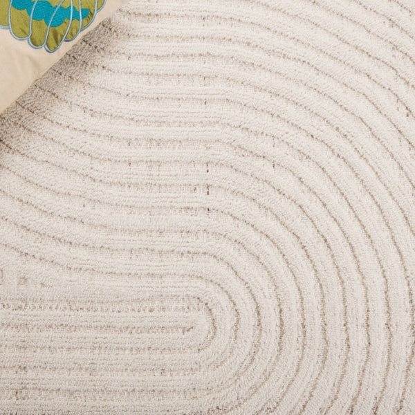 Safavieh Southampton Hand Tufted Wool Blend Accent Rug Ivory Organic Curves Modern SHA301A-2