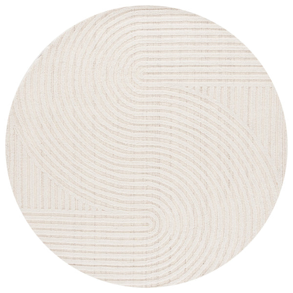 Safavieh Southampton Contemporary Area Rug – Luxurious Hand-tufted Design For Modern Elegance & Comfort Ivory 55% Wool,45% Polyester Sha301a-4