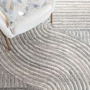 Safavieh Southampton Hand Tufted Wool Blend Runner Rug for Hallways with Organic Wave Pattern SHA301B-220