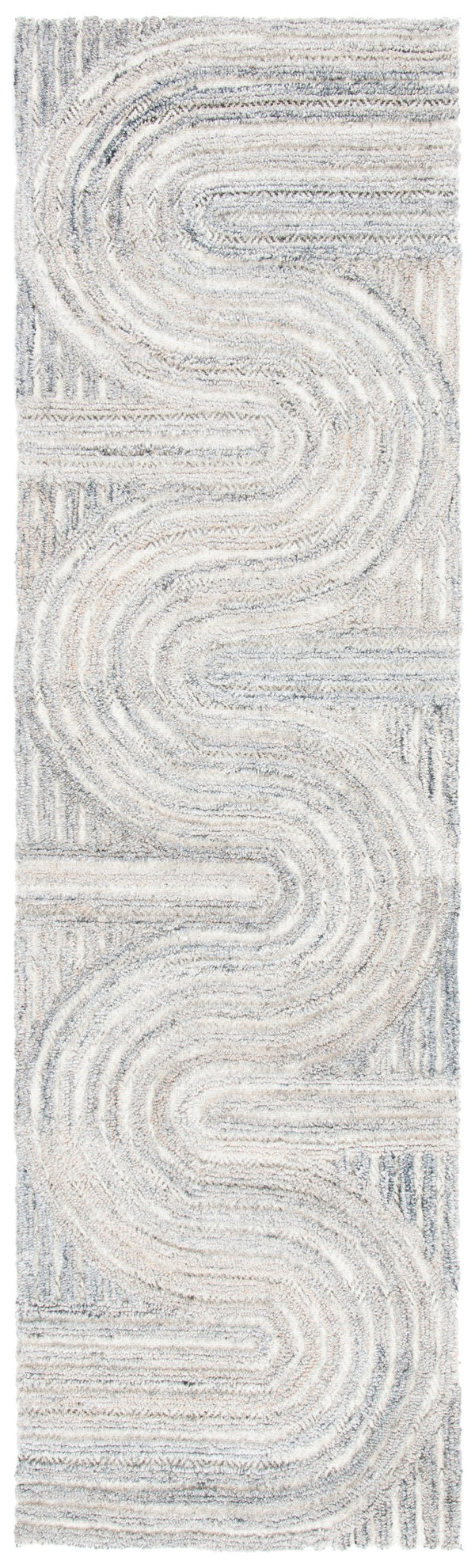 Safavieh Southampton Contemporary Area Rug – Luxurious Hand-tufted Design For Modern Elegance & Comfort Beige 45% Wool,45% Polyester,And 10% Cotton Sha301b-10sq
