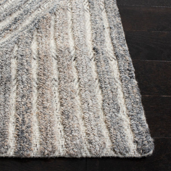 Safavieh Southampton Hand Tufted Wool Blend Square Rug for Minimalist Entryways and Accent Spaces SHA301B-3SQ