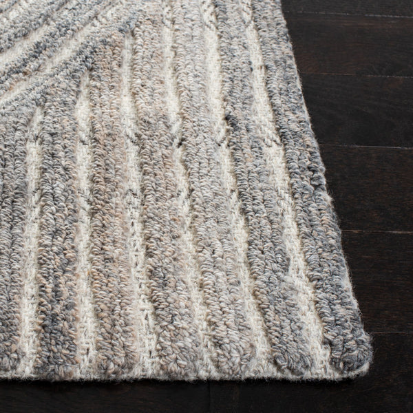 Safavieh Southampton Contemporary Area Rug – Luxurious Hand-tufted Design For Modern Elegance & Comfort Beige 45% Wool,45% Polyester,And 10% Cotton Sha301b-10sq