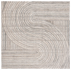 Safavieh Southampton Contemporary Area Rug – Luxurious Hand-tufted Design For Modern Elegance & Comfort Beige 45% Wool,45% Polyester,And 10% Cotton Sha301b-10sq