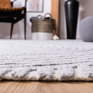 Safavieh Southampton Contemporary Area Rug – Luxurious Hand-tufted Design For Modern Elegance & Comfort Grey 45% Wool,45% Polyester,And 10% Cotton Sha301f-1115