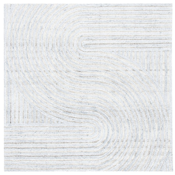 Safavieh Southampton Contemporary Area Rug – Luxurious Hand-tufted Design For Modern Elegance & Comfort Grey 45% Wool,45% Polyester,And 10% Cotton Sha301f-1115
